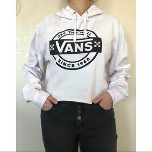Vans Cropped Tie-Dye Hoodie💞